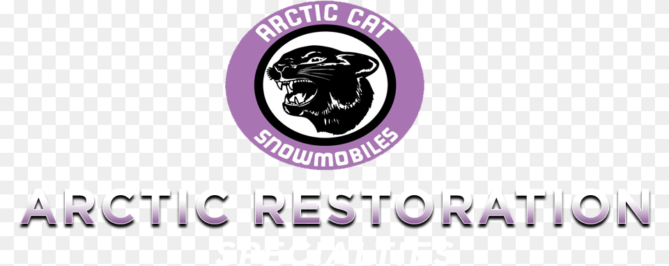 Arctic Restorations Vintage Arctic Cat Logo, Animal, Head, Mammal, Panther Png Image
