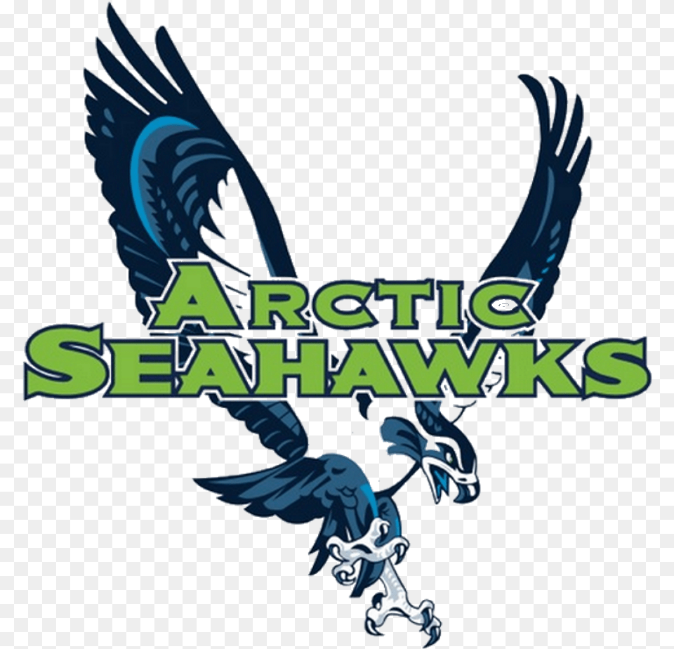 Arctic Seahawks U2013 Alaska Football League Seattle Seahawks Hawk, Animal, Bird, Flying, Jay Free Transparent Png