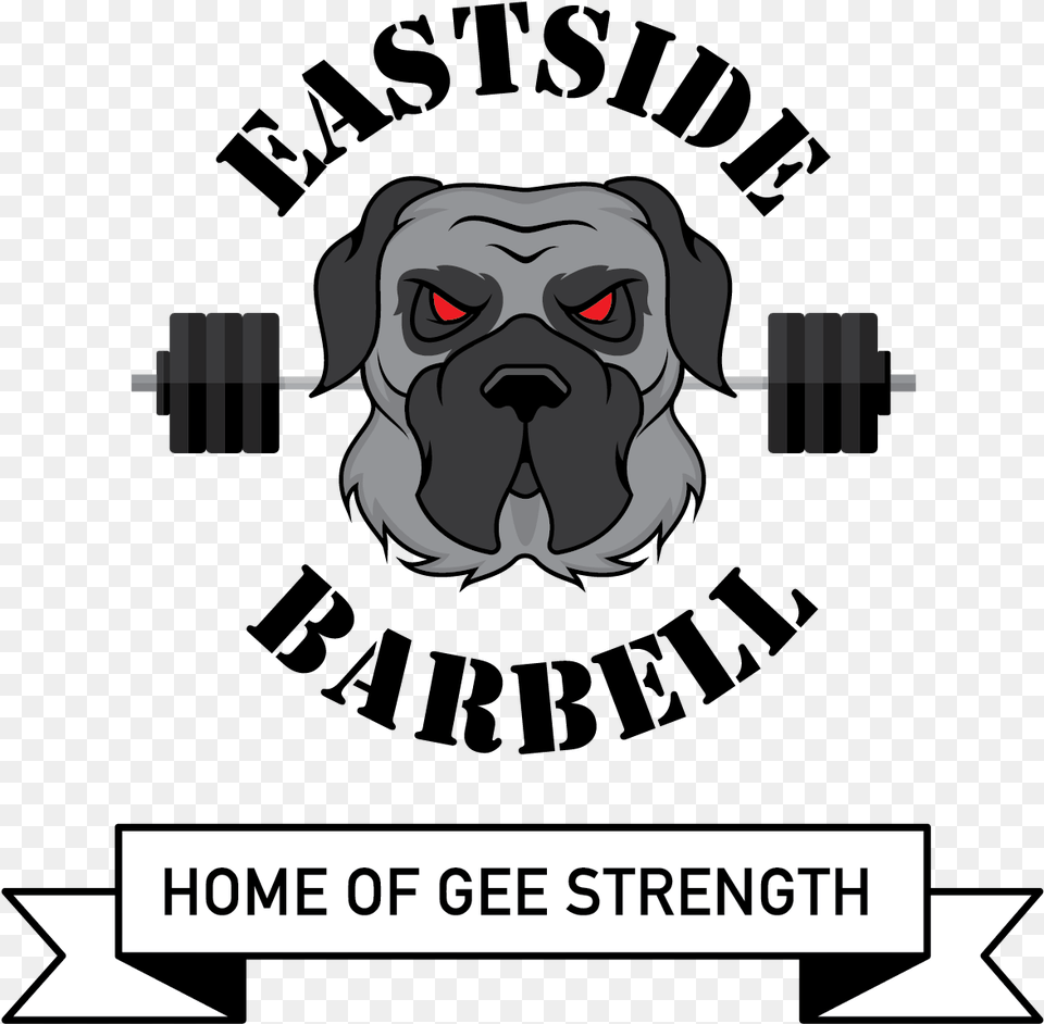 Arcto Design Eastside Barbell Logo Big Tree Service, Snout, Animal, Canine, Dog Png Image