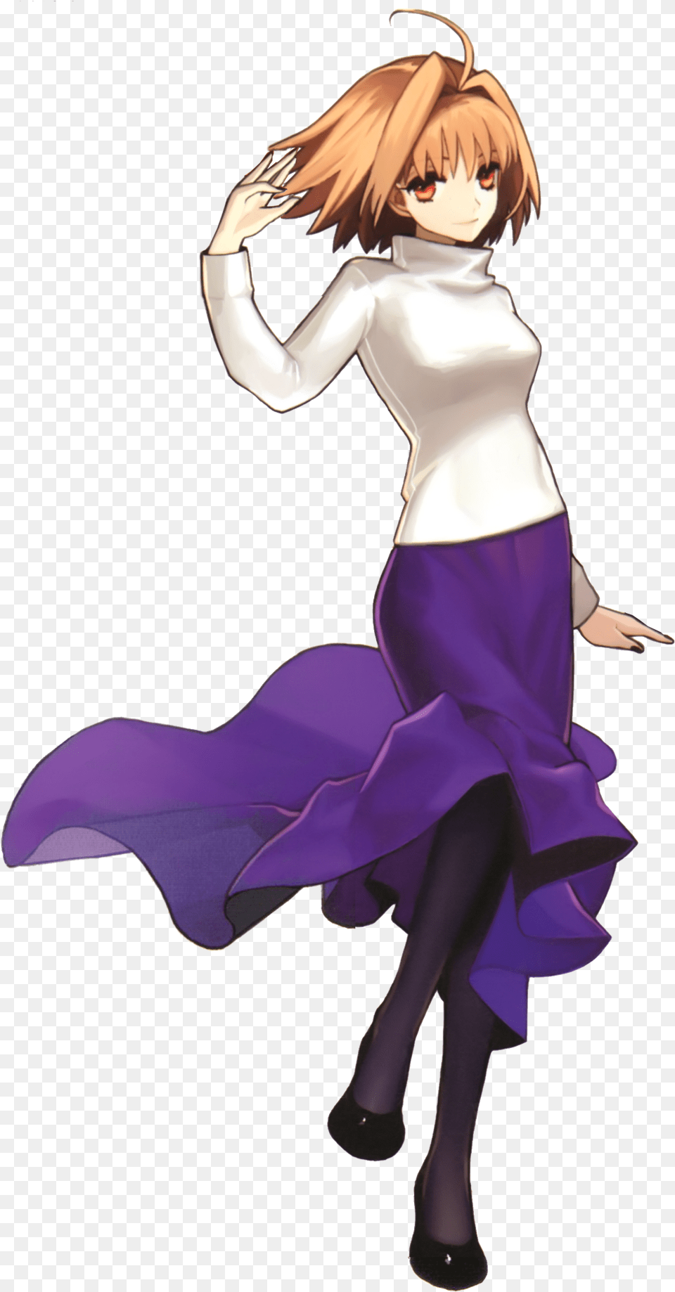 Arcueid Brunestud Tsukihime Icon, Book, Comics, Publication, Adult Free Transparent Png