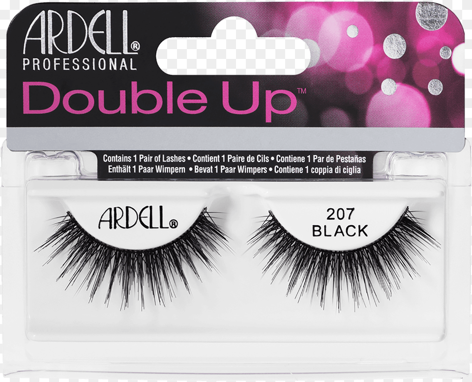 Ardell Double Up 207 Lashes Black Ardell 210 Double Up Lashes, Face, Head, Person, Brush Png Image