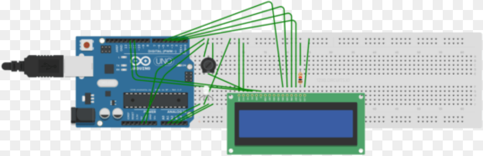 Arduino Clock Tinkercad, Electronics, Hardware, Computer Hardware, Monitor Free Png Download