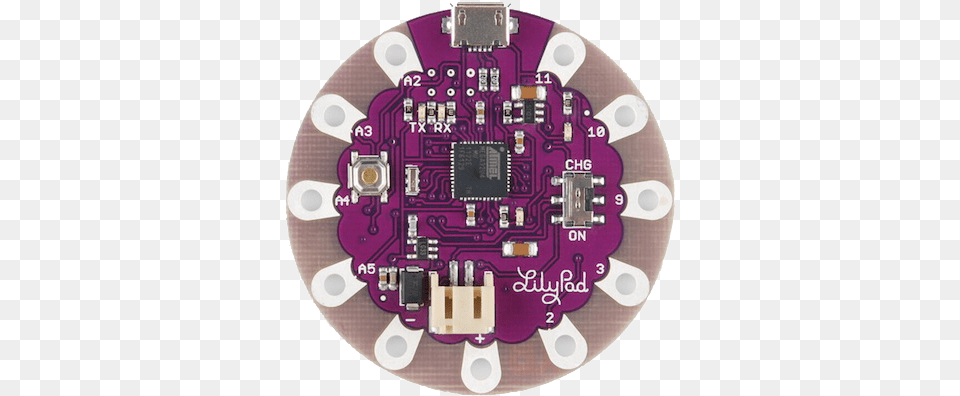 Arduino Lilypad Usb, Electronics, Hardware, Printed Circuit Board Free Transparent Png