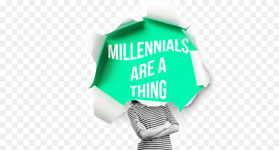 Are A Thing Header Millennials, Adult, Female, Person, Woman Free Png Download