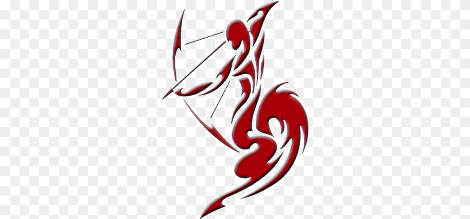Are An Extraterrestrial Tribal Sagittarius Tattoo, Bow, Weapon Free Transparent Png