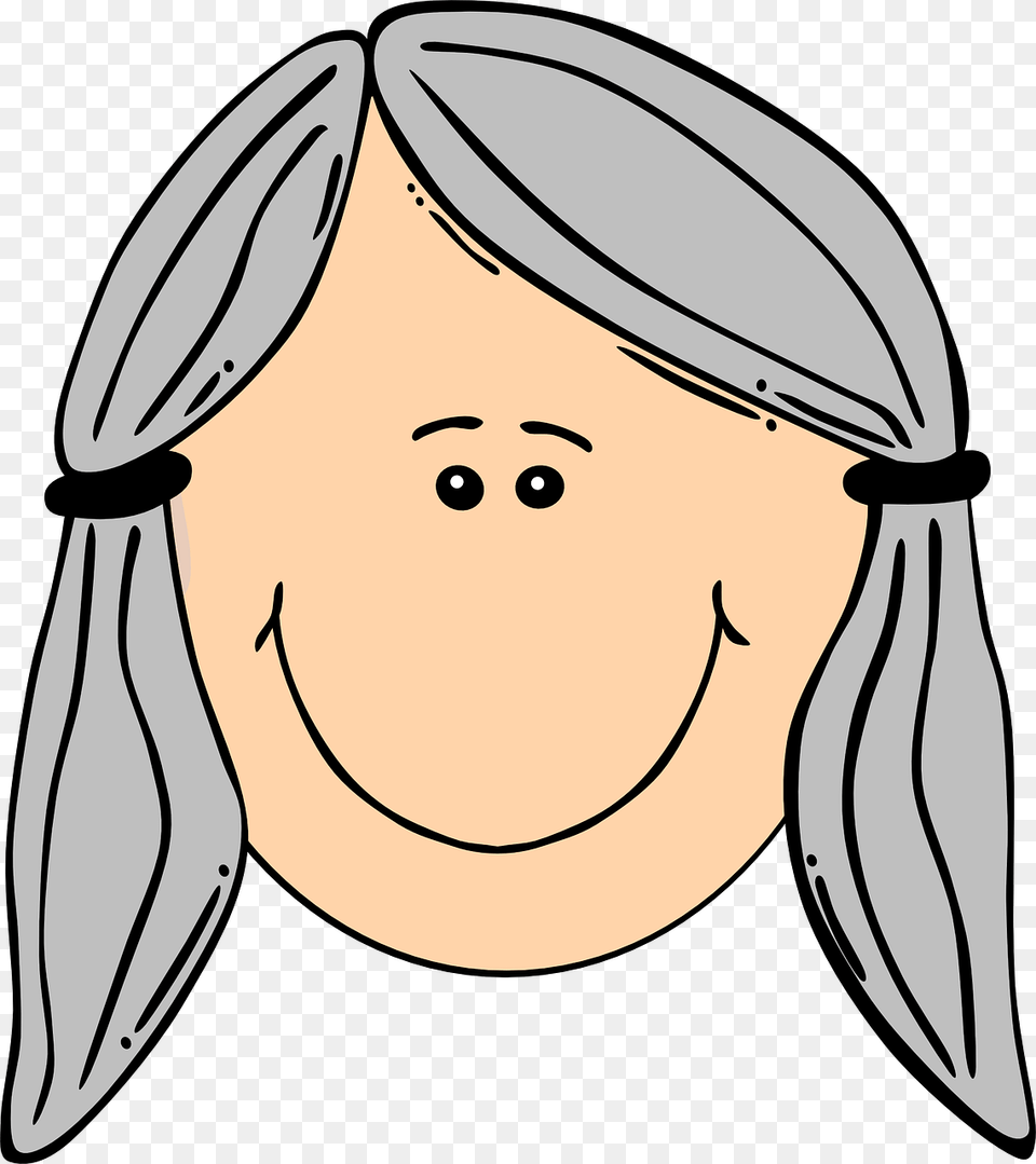 Are Brave Enough To Ditch The Dye And Show Your Grey Cartoon Girl Face, People, Person, Baby, Head Free Transparent Png