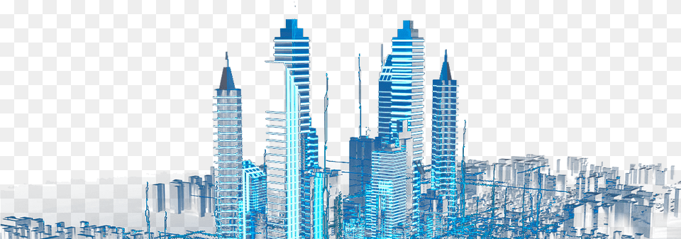 Are Silicon Valley Wall Street And Detroit Filling Skyline, Architecture, Building, City, High Rise Png Image