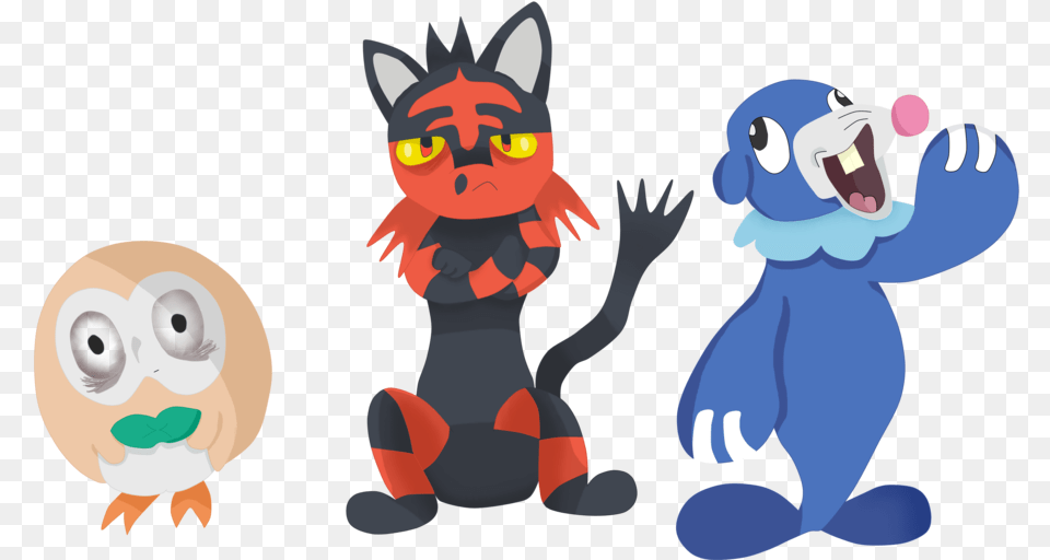 Are These The New Starters By Mastersoulsilver Rowlet Overrated, Animal, Mammal, Wildlife, Bear Free Transparent Png