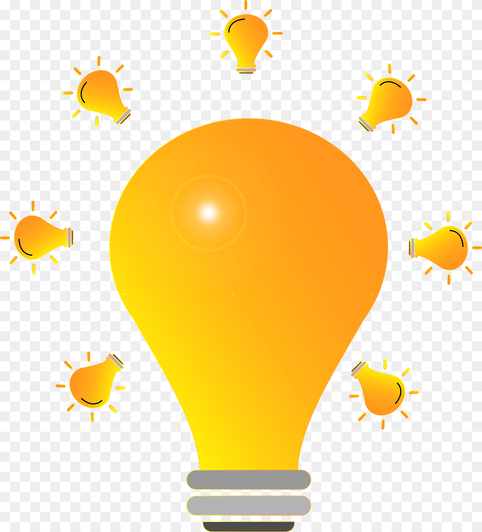 Are You All Ideas And No Action Thrive Global, Light, Lightbulb, Lighting Png