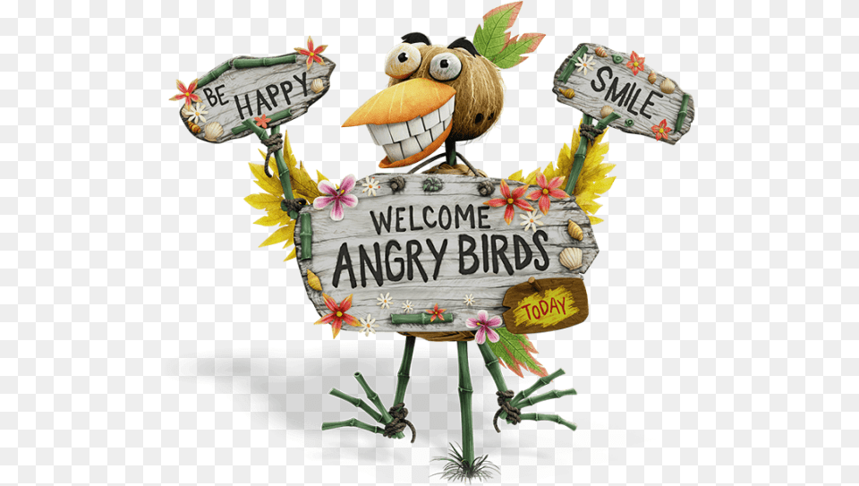 Are You Excited To See The Angry Birds Movie Opening Angry Birds Bird Island, Scarecrow, Teddy Bear, Toy Png