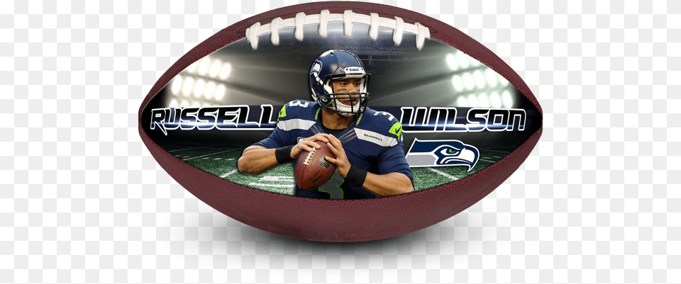 Are You Searching For The Most Amazing Russell Wilson Russell Wilson Seattle Seahawks Framed X, Helmet, Sport, American Football, Playing American Football Free Png