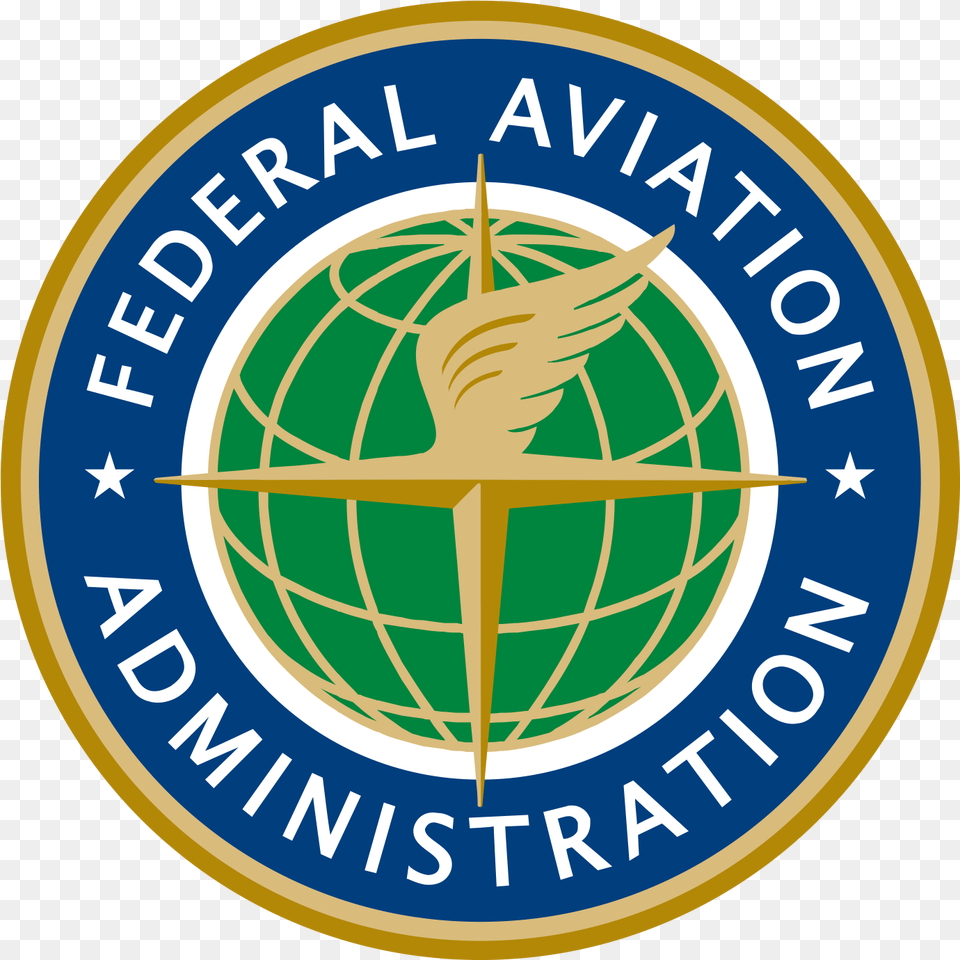 Area Airports See Flight Delays Due To Issue At Control Federal Aviation Administration, Logo, Disk, Symbol Free Png Download