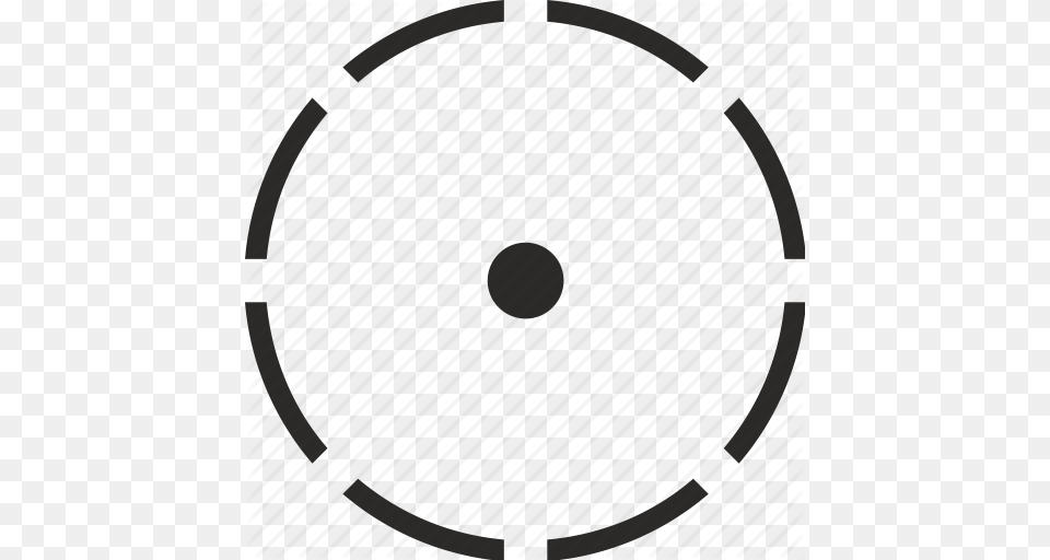 Area Border Center Dot Map Radius Round Icon, Machine, Spoke Free Png