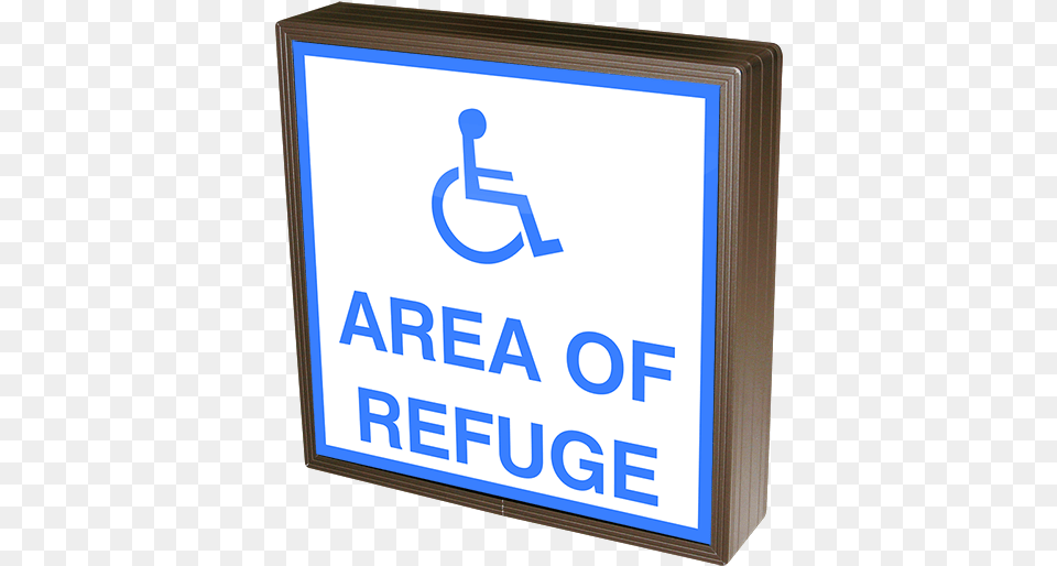 Area Of Refuge Whandicap Symbol Disability, Sign, Computer Hardware, Electronics, Hardware Free Transparent Png