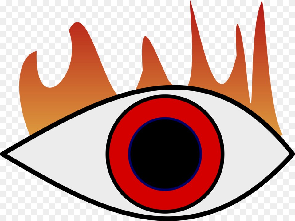 Areaartworksymbol Clipart Of Burning Eyes, Logo, Animal, Fish, Sea Life Free Transparent Png