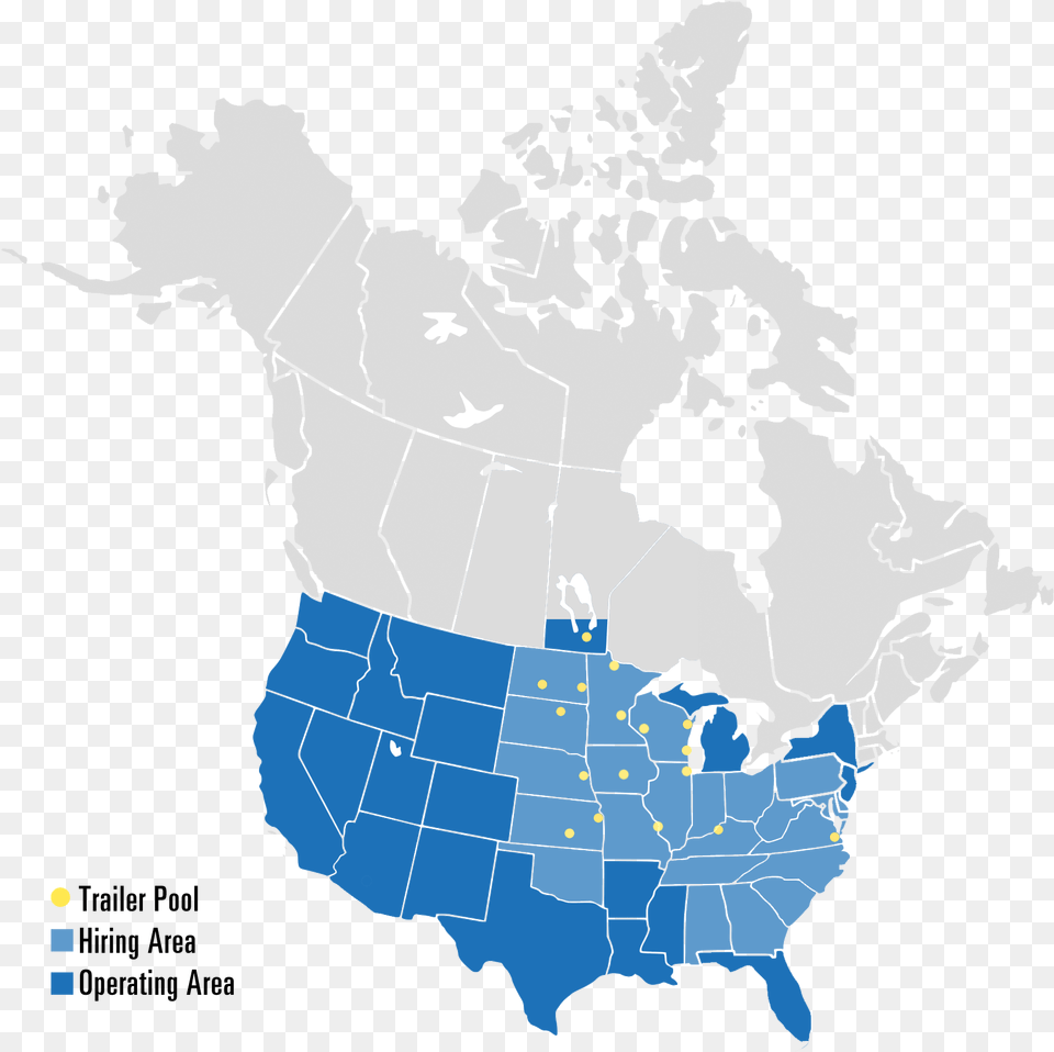 Areas Served Us States Joining Canada, Chart, Plot, Map, Atlas Free Png