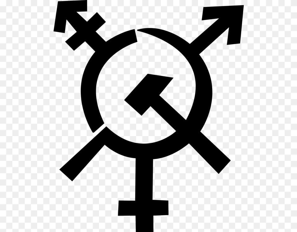 Areasymbollogo Hammer And Sickle Gender, Gray Free Png Download