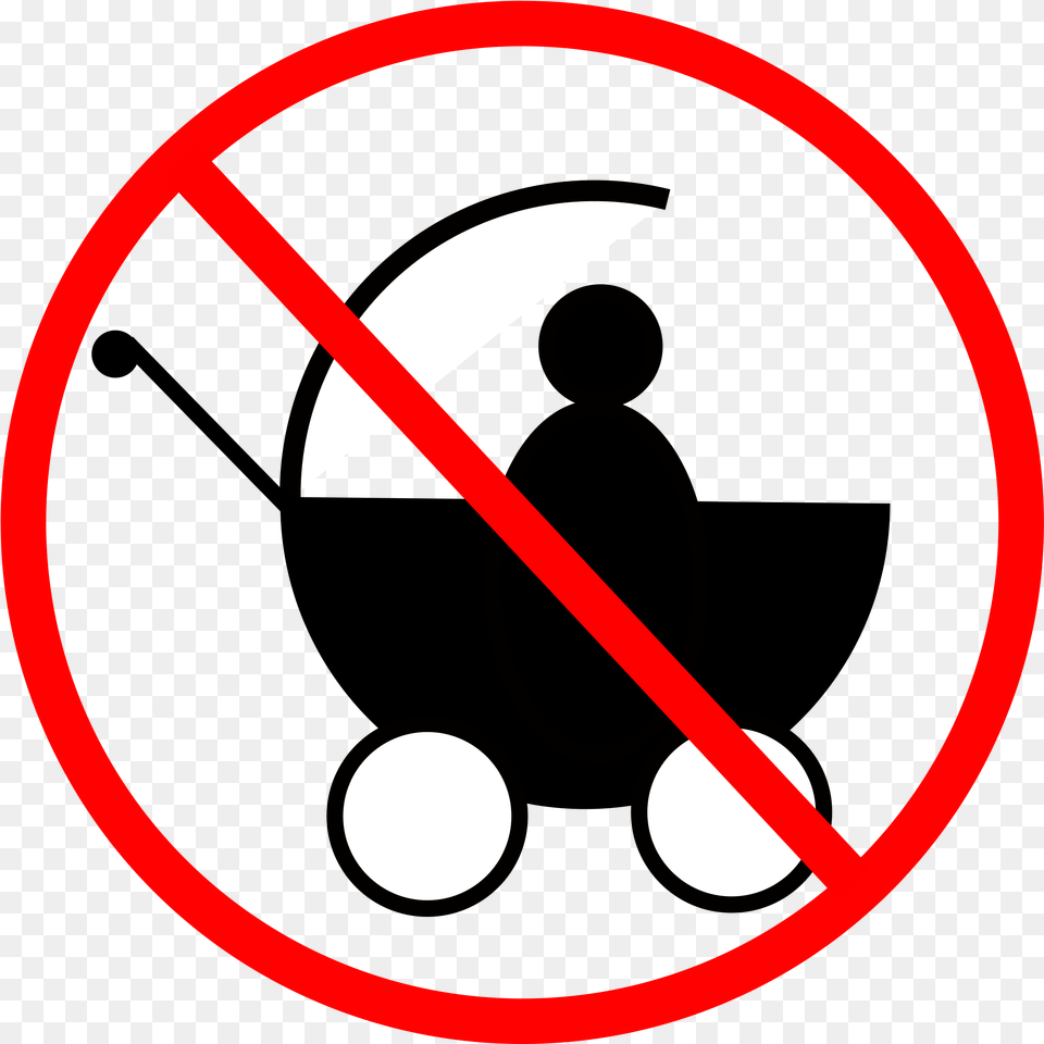 Areasymbolsignage No Baby Clipart, Sign, Symbol, Disk Png
