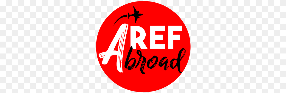Aref Abroad Travel Blog Emblem, Logo, First Aid, Aircraft, Airplane Png Image