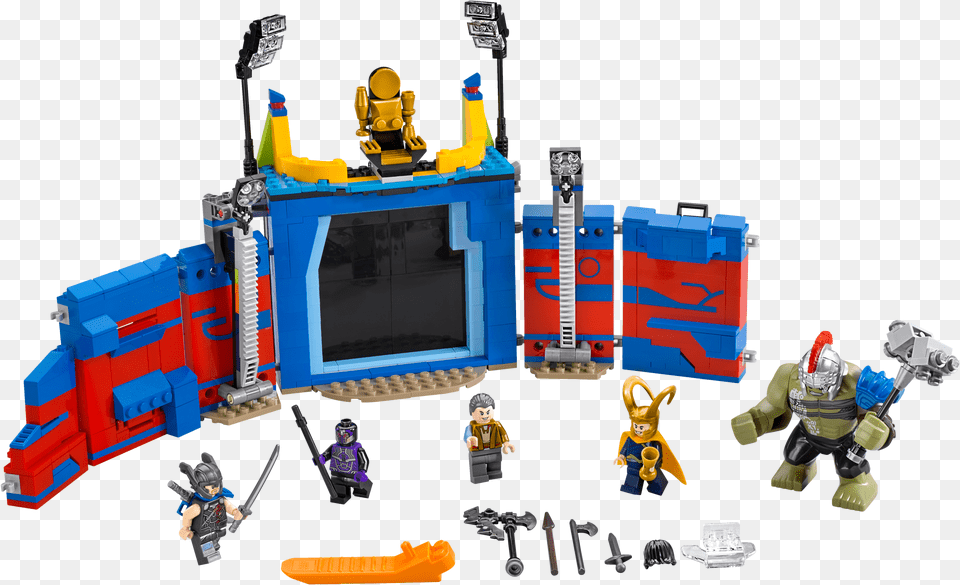 Arena Clash Lego Super Heroes Thor Vs Hulk Arena Clash, Toy, Person Free Png