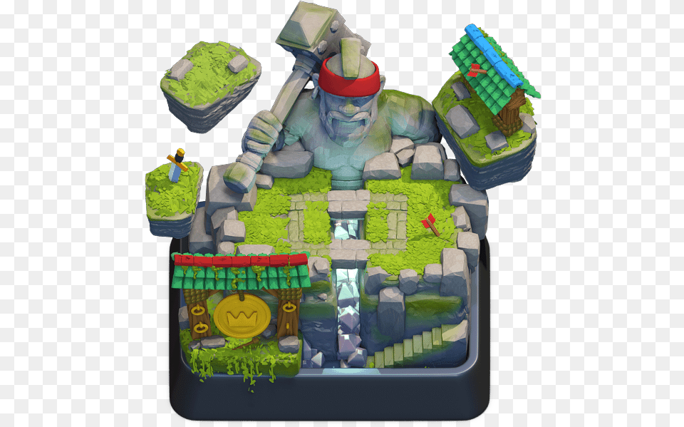 Arene 10 Clash Royale, Birthday Cake, Cake, Cream, Dessert Free Png