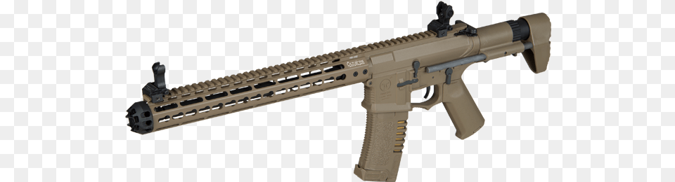 Ares Am 016 Honey Badger Ares Amoeba Am 016 M4 Aeg, Firearm, Gun, Rifle, Weapon Png Image