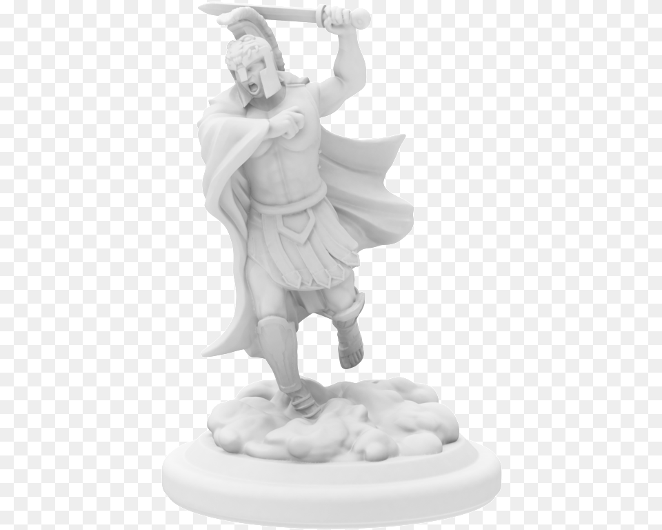 Ares Render Ares Statue, Figurine, People, Person, Baby Free Png Download