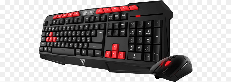 Ares V2 Essential Combo 3200 Dpi Wired Usb Blackred Gamdias Ares, Computer, Computer Hardware, Computer Keyboard, Electronics Free Png