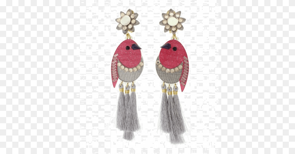 Aretes De Fiesta Pjaros Rosados Color, Accessories, Earring, Jewelry, Art Png Image