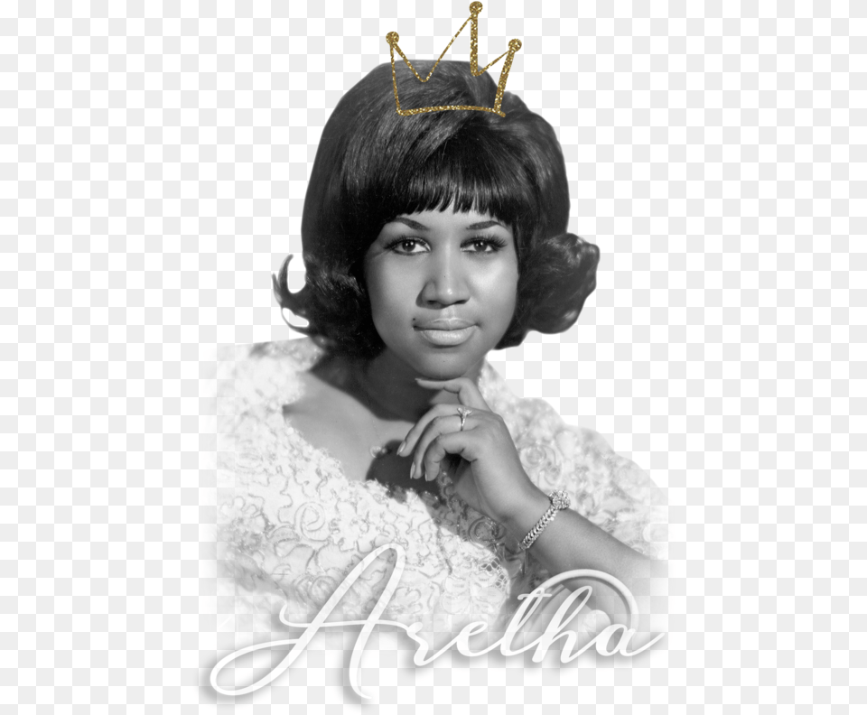 Aretha Franklin Rip Queen Of Soul Gold Glitter Crown Rest In Heaven Queen Of Soul, Accessories, Jewelry, Wedding, Person Png