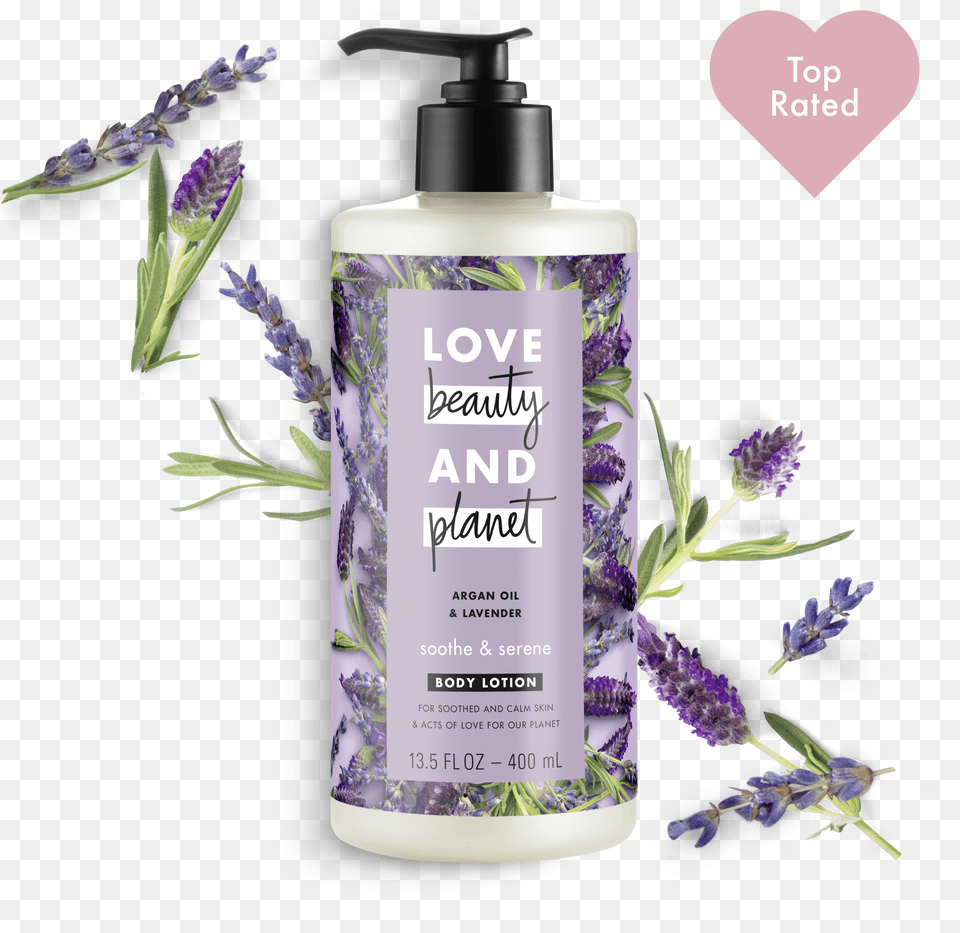 Argan Oil Lavender Body Lotion Love Beauty And Planet Lotion Lavender Png