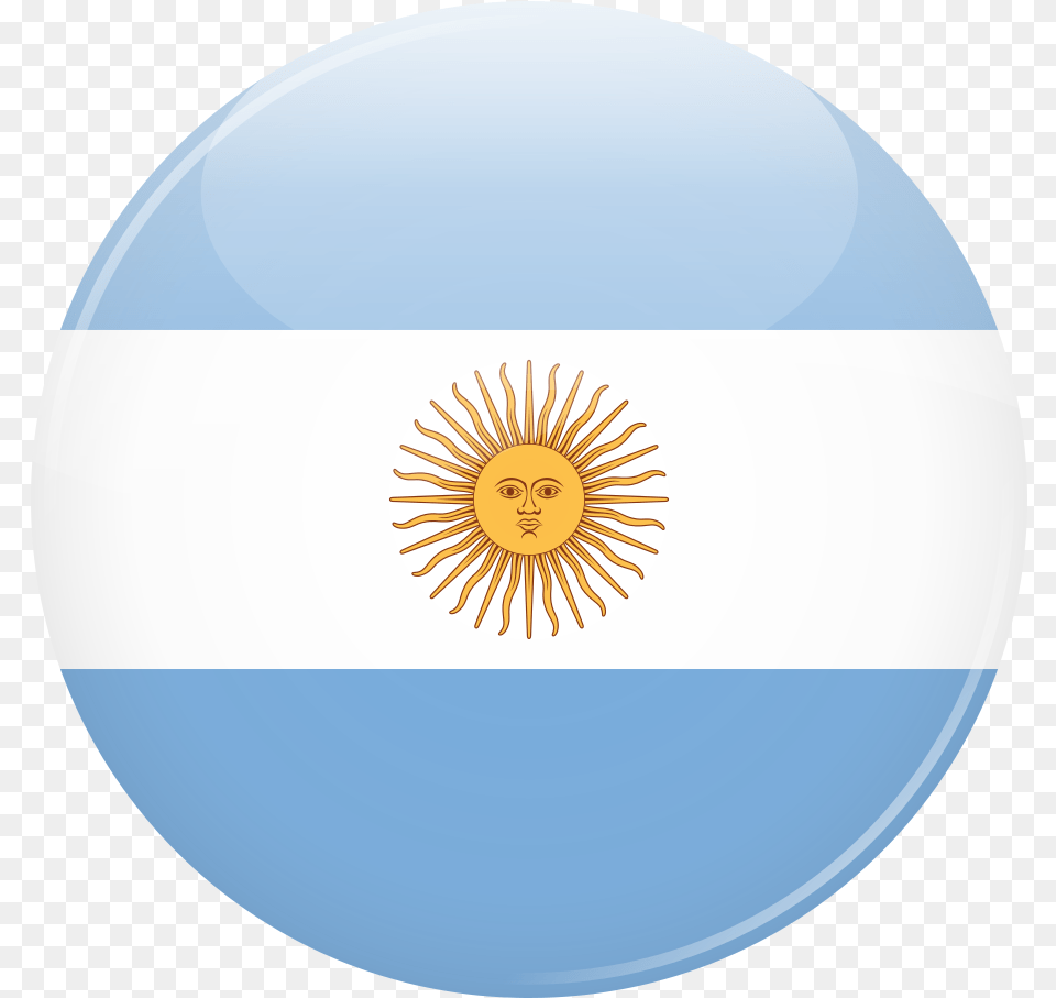 Argentina Bandera De Argentina, Sphere, Disk, Logo, Face Free Png
