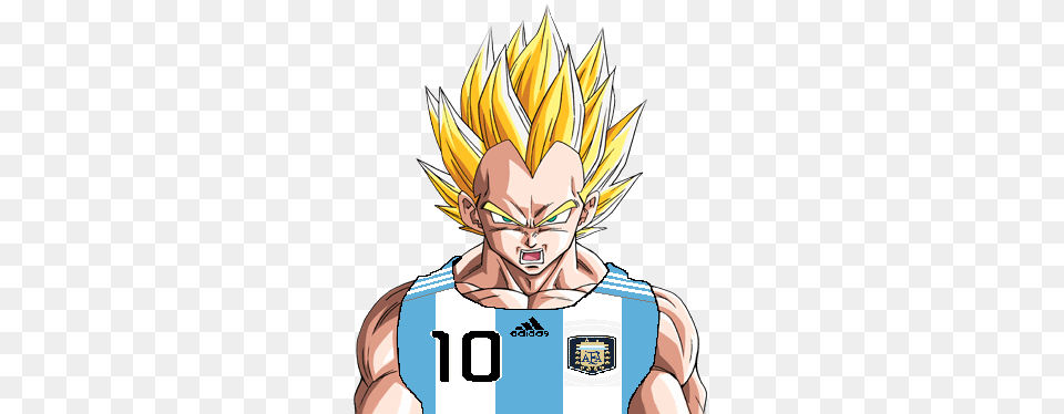 Argentina Dbs Dbz Dragonball Z Vegeta Ssj1 Vs, Book, Comics, Publication, Person Free Transparent Png