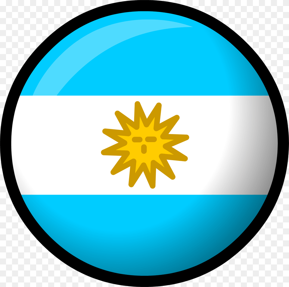 Argentina Flag Flag Of Argentina, Egg, Food, Easter Egg, Disk Png Image