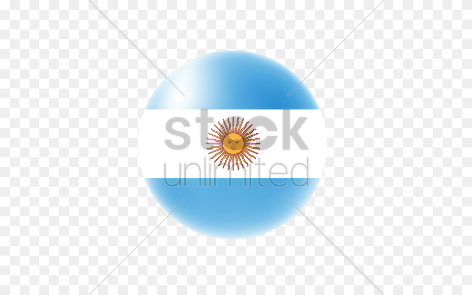 Argentina Flag Icon Stock Photo, Sphere Png
