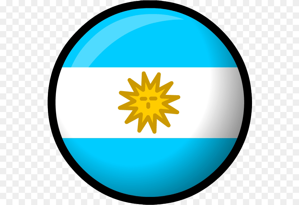 Argentina Flag Pictures Gallery1 Club Penguin Argentina, Disk, Egg, Food Png Image