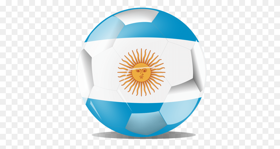 Argentina Football Flag, Ball, Soccer, Soccer Ball, Sport Png Image