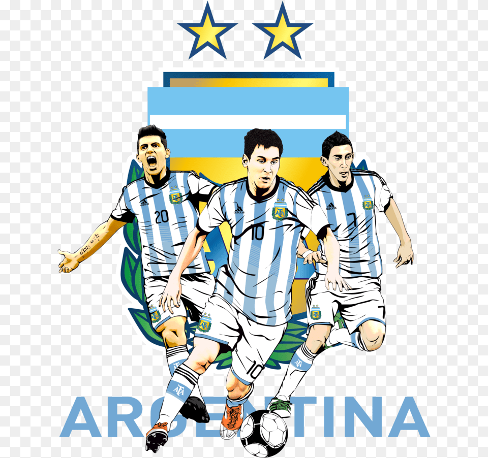 Argentina Football Team Posters, Person, People, Adult, Soccer Ball Free Transparent Png