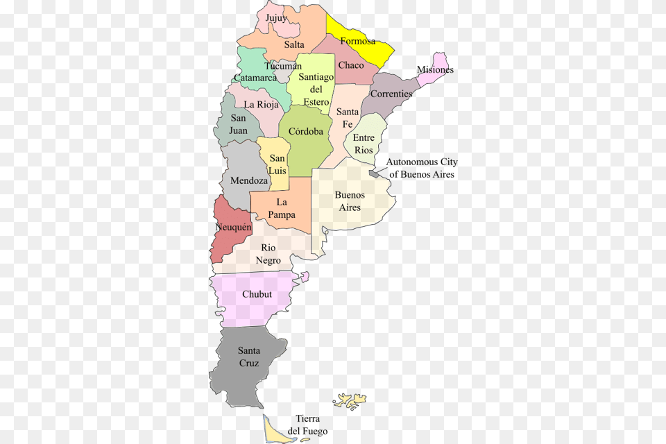 Argentina Map To Use For Image Map Argentina Ethnic Groups Map, Atlas, Chart, Diagram, Plot Free Png