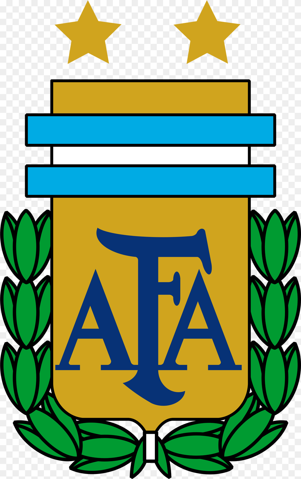 Argentina National Football Team Logo Crest Soccer Logo Argentina Dream League Soccer 2017, Symbol, Emblem Free Png Download