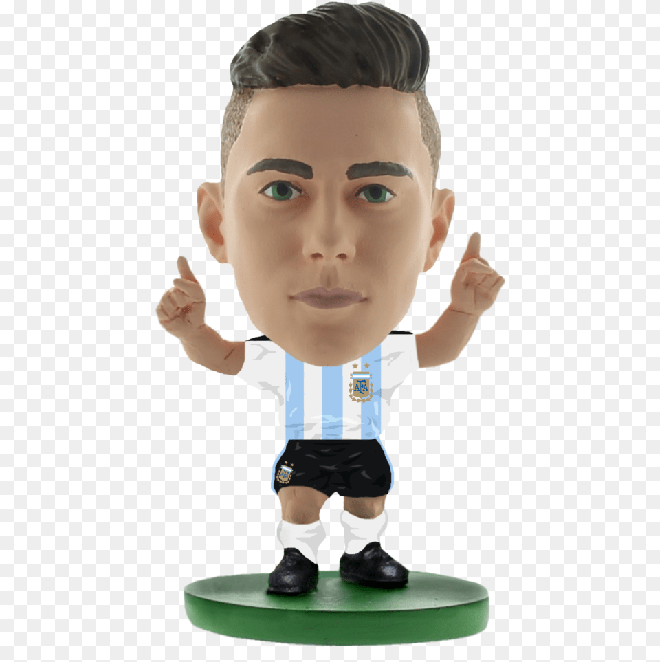 Argentina Paulo Dybala Soccerstarz Dybala, Figurine, Baby, Body Part, Finger Free Transparent Png