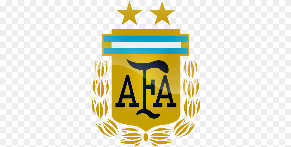 Argentina Soccer Fifa Soccer Logo Football Team Logos Kit Argentina 2018 Dream League Soccer, Symbol, Emblem Free Png Download