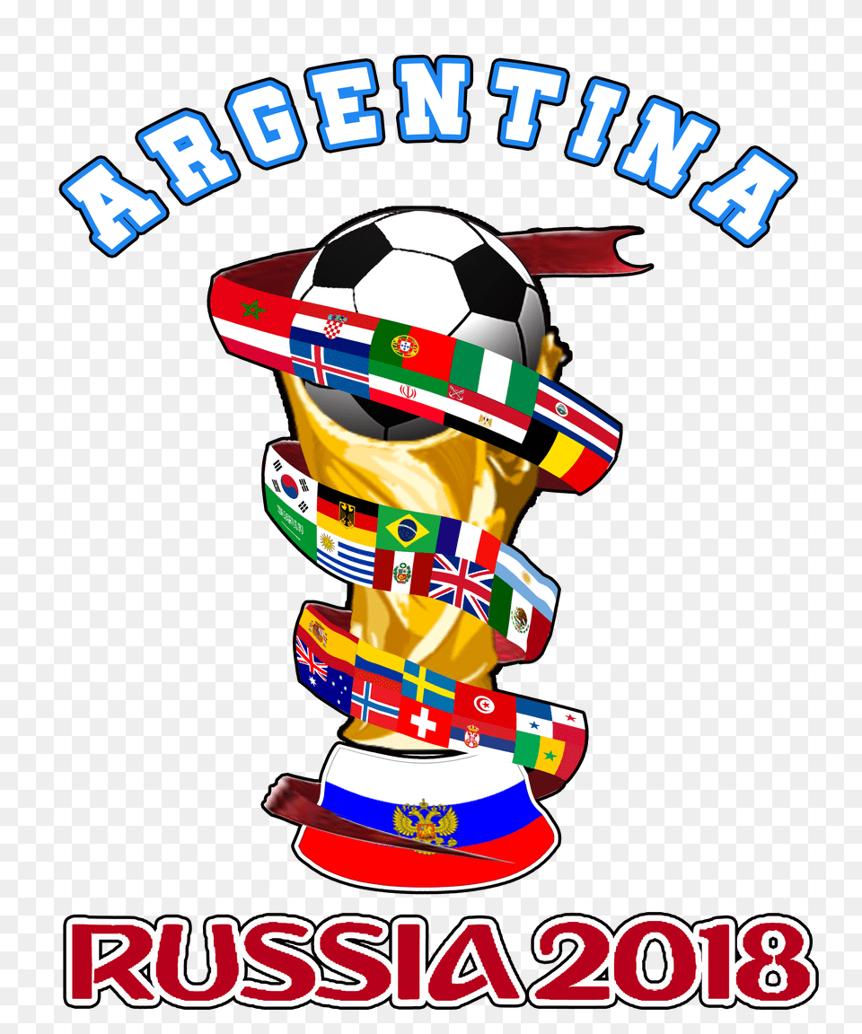 Argentina World Cup Russia World Cup Russia T Shirts, Ball, Sport, Football, Soccer Ball Free Png Download