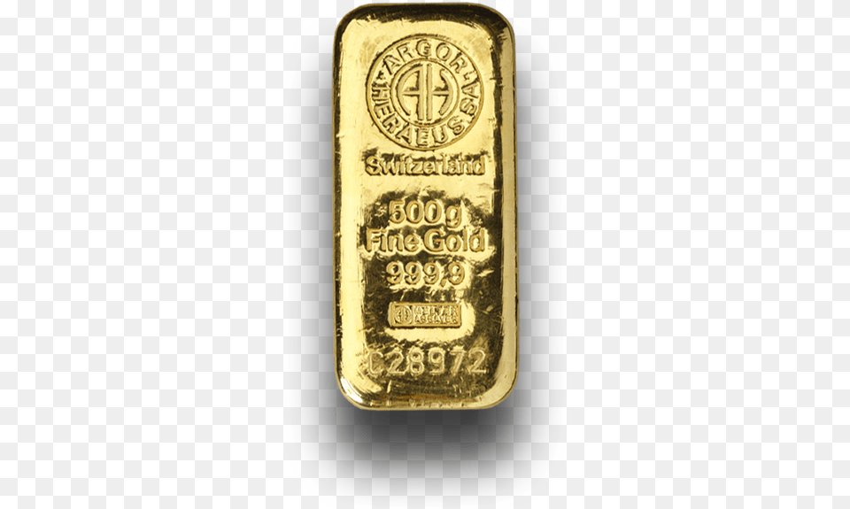 Argor Goldbar 500 G Gold Free Transparent Png