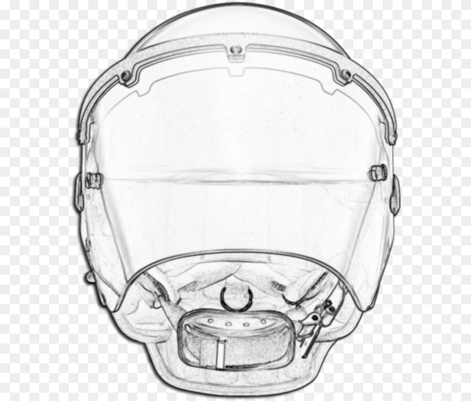 Arh Sketch Silver, Helmet, Art, Drawing Free Png Download