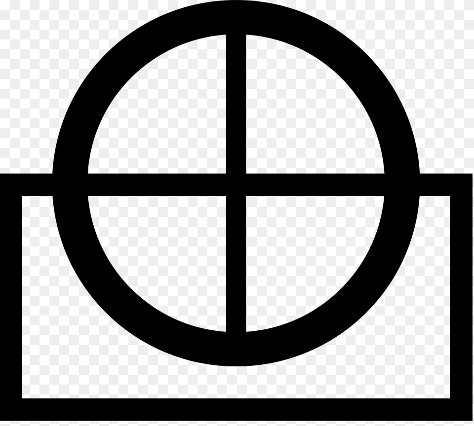 Arheomak 20 Grafichki Znak Grobnica Clipart, Cross, Symbol, Logo Free Png