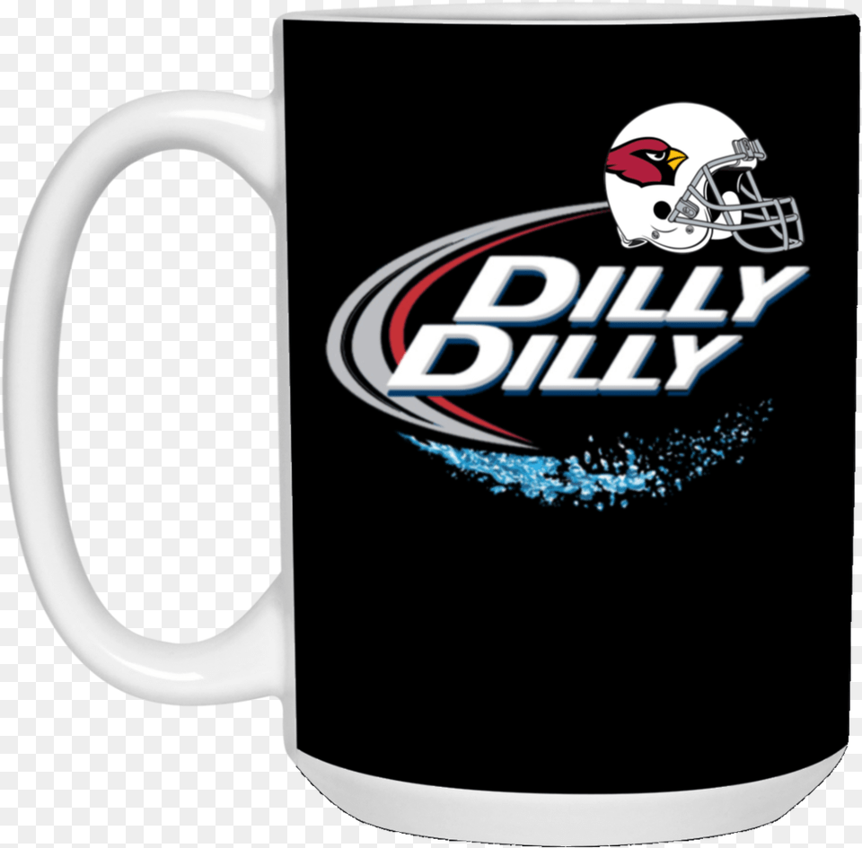 Ari Arizona Cardinals Dilly Dilly Bud Light Mug Cup Bud Light Dilly Dilly Logo, Helmet, Beverage, Coffee, Coffee Cup Free Png