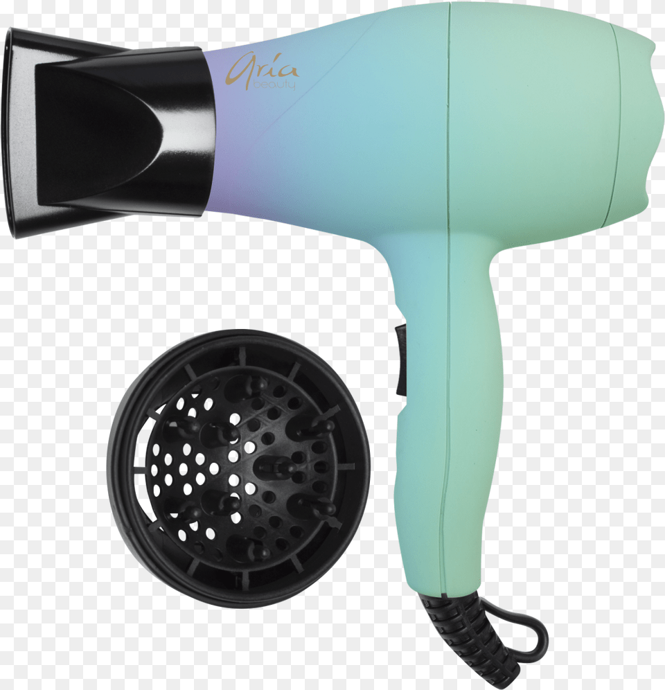 Aria Mini Unicorn Dryer 69 Hair Dryer And Blow Dryer, Appliance, Device, Electrical Device, Blow Dryer Free Transparent Png