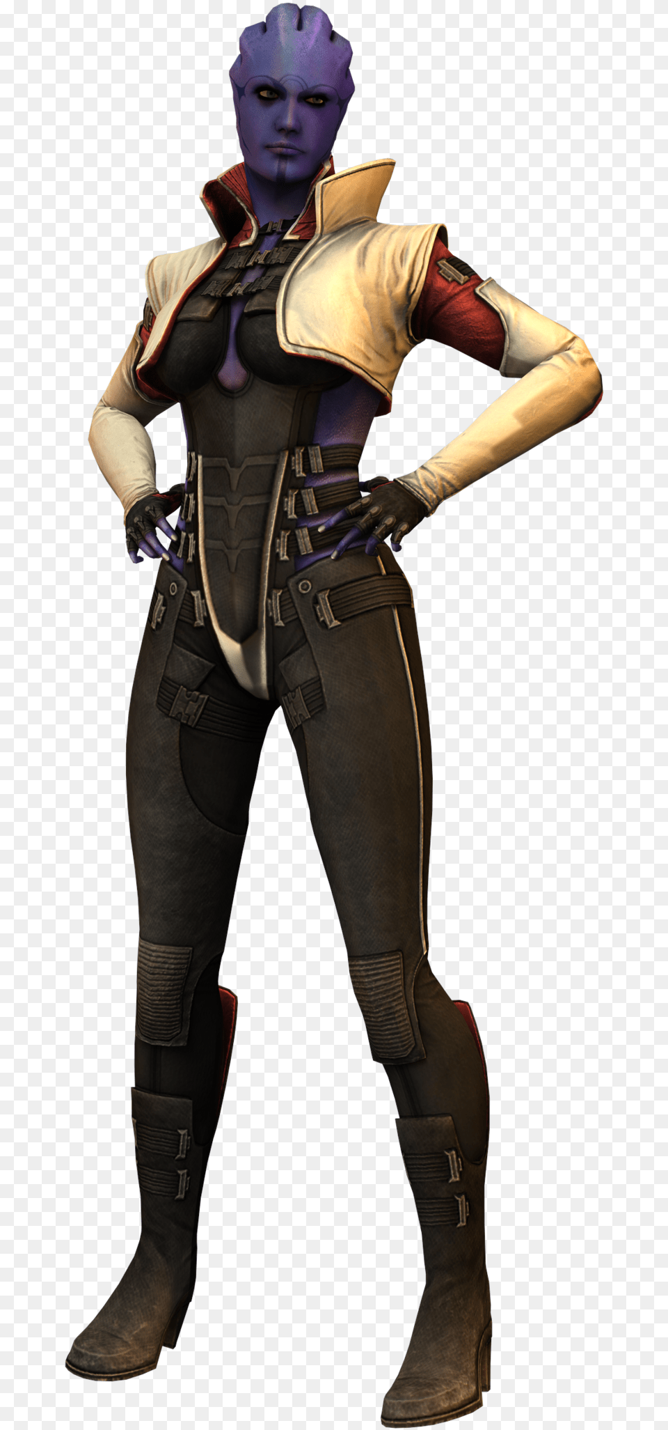 Aria T39loak Mass Effect 3 Lesbian Video Game Carrie Aria T Loak Model, Adult, Person, Female, Costume Free Png