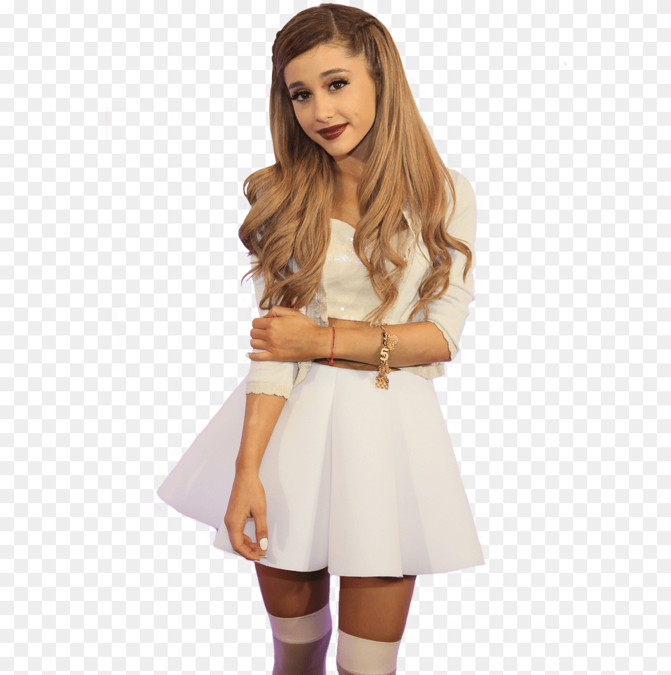 Ariana Grande 2 By Uhcole Ariana Grande Cute Outfit, Girl, Skirt, Person, Child Free Transparent Png